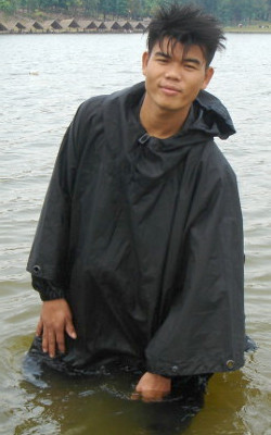 Black Army Poncho